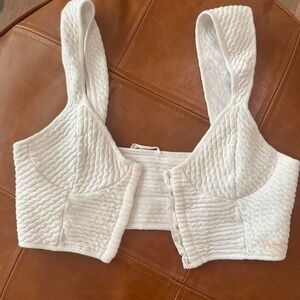 Areyouami bra top tank white S
